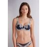 Intimissimi Soutien Balconette Daniela Pretty Flowers Mulher Azul Taglia 6C