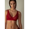 Intimissimi Soutien Triângulo Lara em Renda Mulher Vermelho Taglia 6C