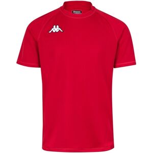 Camiseta Esportiva Vermelha Kappa Telese - Jovens Camiseta Esportiva Vermelha Kappa Telese - Jovens