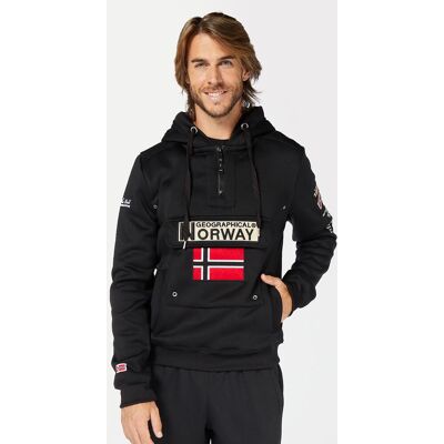 Sweatshirt Geographical Norway Gymclass - Preto - Homem tamanho S Sweatshirt Geographical Norway Gymclass - Preto - Homem tamanho S
