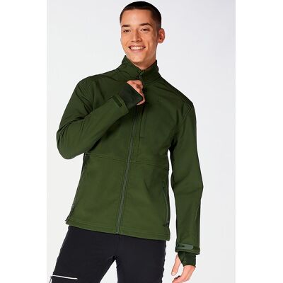Softshell Boriken - Verde - Casaco Montanha Homem tamanho S Softshell Boriken - Verde - Casaco Montanha Homem tamanho S