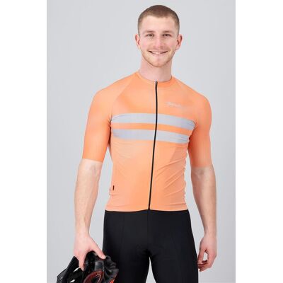 Spiuk Top Ten - Laranja - Jersey Ciclismo Homem tamanho 2XL Spiuk Top Ten - Laranja - Jersey Ciclismo Homem tamanho 2XL
