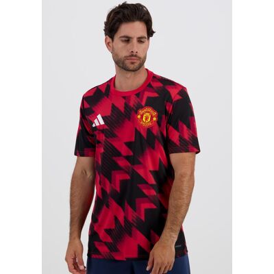 Adidas Camisola Man. United 25/26 Aquecimento Homem MKP tamanho L Adidas Camisola Man. United 25/26 Aquecimento Homem MKP tamanho L