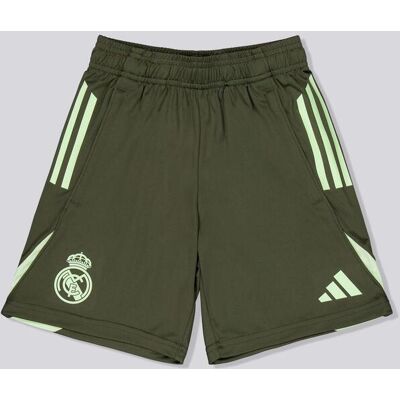 Adidas Calções Real Madrid 25/26 Treino Júnior - Cinza tamanho 10 Adidas Calções Real Madrid 25/26 Treino Júnior - Cinza tamanho 10