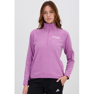 Camisola Polar adidas - Roxo - Mulher tamanho S Camisola Polar adidas - Roxo - Mulher tamanho S
