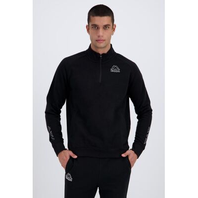 Kappa Gaspagio - Preto - Camisola Polar Mulher tamanho M Kappa Gaspagio - Preto - Camisola Polar Mulher tamanho M