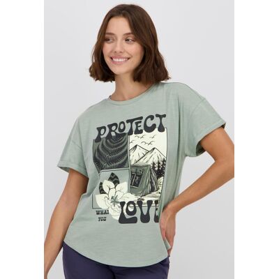Boriken Clay & Stone - Caqui - T-shirt Mulher tamanho M Boriken Clay & Stone - Caqui - T-shirt Mulher tamanho M