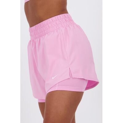 Nike One - Rosa - Calções Cintura Alta Mulher tamanho S Nike One - Rosa - Calções Cintura Alta Mulher tamanho S