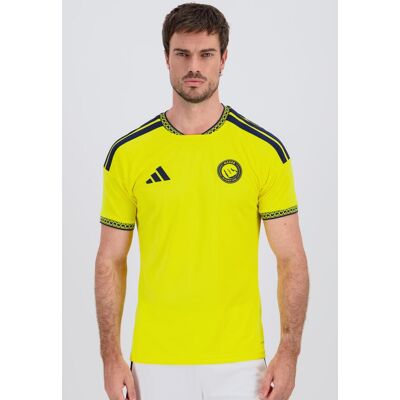 Adidas 1ª Camisola Al Nassr Cr7 26/27 Homem Amarela tamanho XS Adidas 1ª Camisola Al Nassr Cr7 26/27 Homem Amarela tamanho XS
