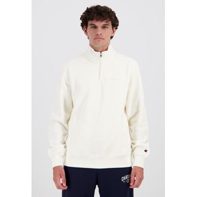 Sweat Champion - Branco - Camisola Fecho Homem tamanho S Sweat Champion - Branco - Camisola Fecho Homem tamanho S