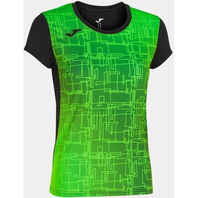T-shirt Manga Curta Joma Elite VIII Preto Verde Fluorescente - T-shirt manga curta Mulher MKP T-shirt Manga Curta Joma Elite VIII Preto Verde Fluorescente - T-shirt manga curta Mulher MKP