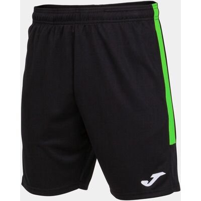 Calções Eco Championship Preto E Verde Fluorescente Joma - Bermuda calção Rapaz MKP Calções Eco Championship Preto E Verde Fluorescente Joma - Bermuda calção Rapaz MKP