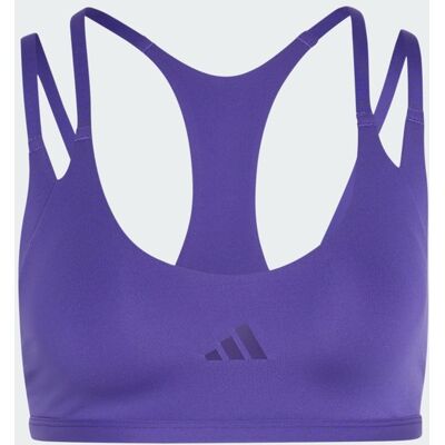 Sutiã De Treino De Sustentação Ligeira Com Alças Finas Optime adidas MKP Sutiã De Treino De Sustentação Ligeira Com Alças Finas Optime adidas MKP