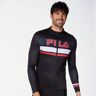 Jersey Ciclismo Fila - Preto - Camisola Ciclismo Homem tamanho 2XL