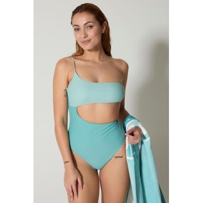 Triquíni Fila - Azul - Fato Banho Assimétrico Mulher tamanho M Triquíni Fila - Azul - Fato Banho Assimétrico Mulher tamanho M