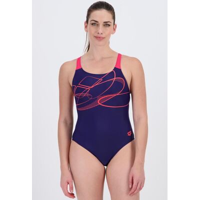 Arena Graphic - Azul - Fato Banho Natação Mulher tamanho XL Arena Graphic - Azul - Fato Banho Natação Mulher tamanho XL