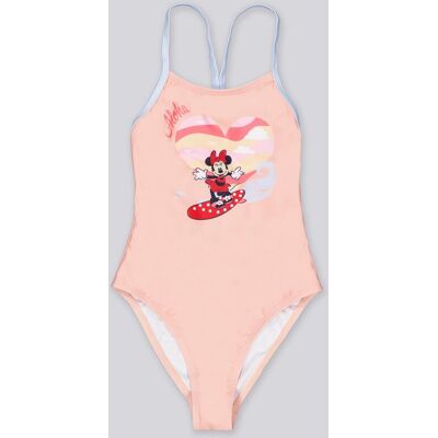 Fato Banho Minnie - Coral - Natação Menina Disney tamanho 4 Fato Banho Minnie - Coral - Natação Menina Disney tamanho 4