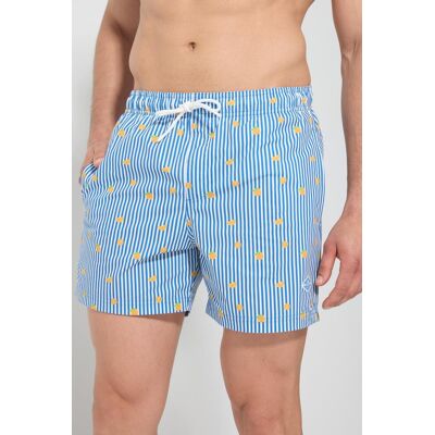 Calções Banho Riscas Jack & Jones - Praia Homem tamanho S Calções Banho Riscas Jack & Jones - Praia Homem tamanho S