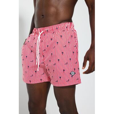 Calções Banho Riscas Jack & Jones - Praia Homem tamanho S Calções Banho Riscas Jack & Jones - Praia Homem tamanho S