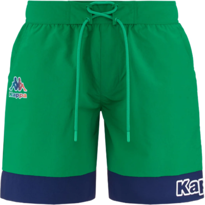 Calções De Banho Homem Kappa Logo Fuxom. Verde. - Calções de banho para homem MKP Calções De Banho Homem Kappa Logo Fuxom. Verde. - Calções de banho para homem MKP