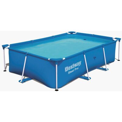Piscina Tubular Bestway Steel Pro - Azul - 259 x 170 x 61 cm MKP Piscina Tubular Bestway Steel Pro - Azul - 259 x 170 x 61 cm MKP