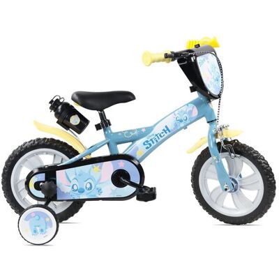 Bicicleta Criança 12 Polegadas Disney Stitch 3 Anos MKP Bicicleta Criança 12 Polegadas Disney Stitch 3 Anos MKP