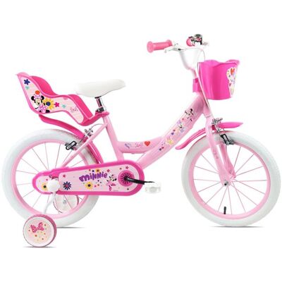 Disney Bicicleta Criança 16 Polegadas Minnie Mouse 5-7 Anos MKP Disney Bicicleta Criança 16 Polegadas Minnie Mouse 5-7 Anos MKP