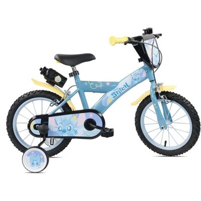 Bicicleta Criança 14 Polegadas Disney Stitch 4-5 Anos MKP Bicicleta Criança 14 Polegadas Disney Stitch 4-5 Anos MKP