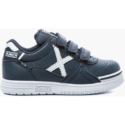 Munich G3 Profit - Azul - Sapatilhas Futsal Velcro Criança Munich G3 Profit - Azul - Sapatilhas Futsal Velcro Criança