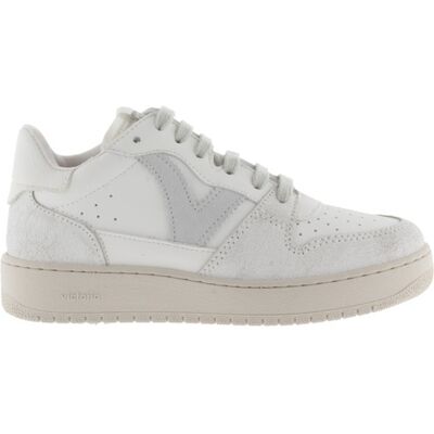victoria shoes Ténis Abotinados De Efeito Couro Victoria Madrid Com Peças De Couro Rachado A Condizer MKP victoria shoes Ténis Abotinados De Efeito Couro Victoria Madrid Com Peças De Couro Rachado A Condizer MKP