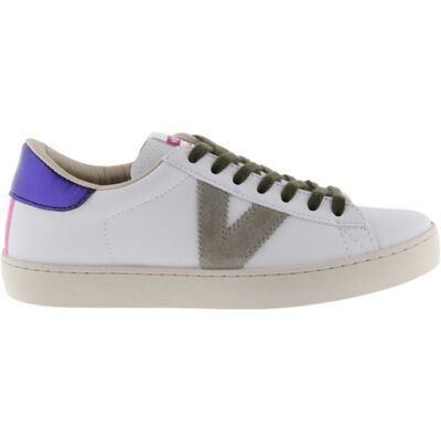 victoria shoes Ténis De Efeito Couro Victoria Berlin Com Peças Em Tons Flúor E Cordões Coloridos MKP victoria shoes Ténis De Efeito Couro Victoria Berlin Com Peças Em Tons Flúor E Cordões Coloridos MKP