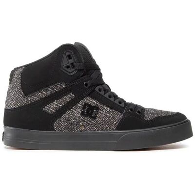 Zapatillas DC Shoes Pure High-top Wc Adys400043 Black/black/battleship (Kkb) MKP Zapatillas DC Shoes Pure High-top Wc Adys400043 Black/black/battleship (Kkb) MKP