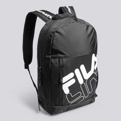 Mochila Escolar Fila Collection Preta tamanho T.U. Mochila Escolar Fila Collection Preta tamanho T.U.