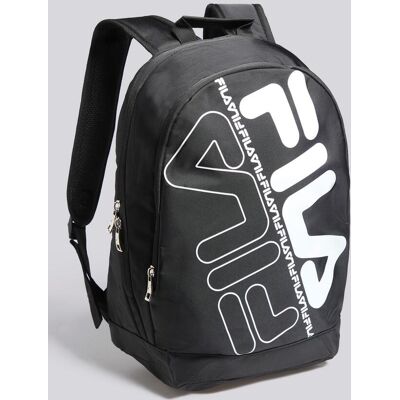 Mochila Escolar Fila Escondido Preta tamanho UNICA Mochila Escolar Fila Escondido Preta tamanho UNICA
