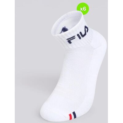 Meias Curtas Fila - Branco - Meias Homem tamanho T.U. Meias Curtas Fila - Branco - Meias Homem tamanho T.U.