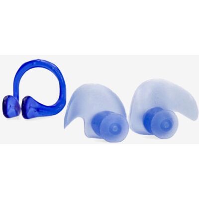 Tampões e Mola FILA - Azul - Pack Tampões e Mola Natação tamanho T.U. Tampões e Mola FILA - Azul - Pack Tampões e Mola Natação tamanho T.U.