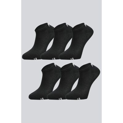 Meias FILA - Preto - Pack 6 Meias Invisíveis Homem tamanho T.U. Meias FILA - Preto - Pack 6 Meias Invisíveis Homem tamanho T.U.