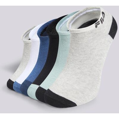 Meias Invisíveis Desportivas Fila Pack 6 Homem tamanho T.U. Meias Invisíveis Desportivas Fila Pack 6 Homem tamanho T.U.
