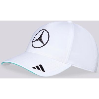 Adidas Mercedes - Branco - Boné MKP tamanho 2XS/XS Adidas Mercedes - Branco - Boné MKP tamanho 2XS/XS