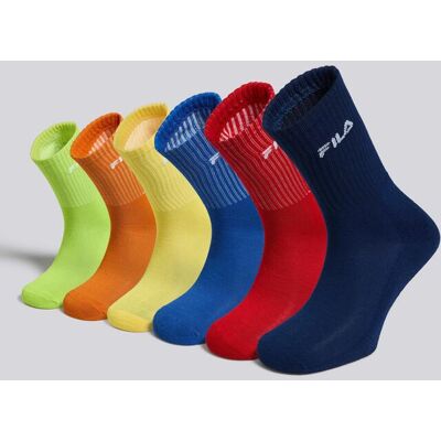 Meias Altas Desporto Fila Pack 6 Homem Multicor tamanho T.U. Meias Altas Desporto Fila Pack 6 Homem Multicor tamanho T.U.
