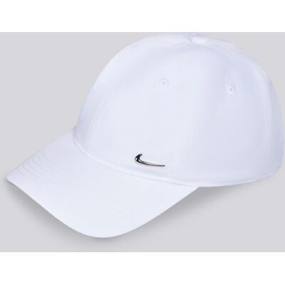 Nike Nan Metal Swoosh Club - Branco - Boné Rapaz tamanho T.U. Nike Nan Metal Swoosh Club - Branco - Boné Rapaz tamanho T.U.