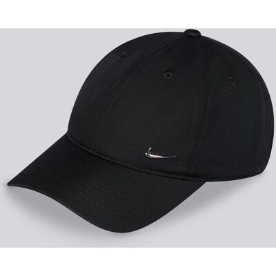 Nike Nan Metal Swoosh Club - Preto - Boné Rapaz tamanho UNICA Nike Nan Metal Swoosh Club - Preto - Boné Rapaz tamanho UNICA