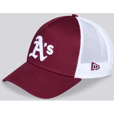 New Era Oakland Athletics - Vermelho - Boné Trucker tamanho T.U. New Era Oakland Athletics - Vermelho - Boné Trucker tamanho T.U.