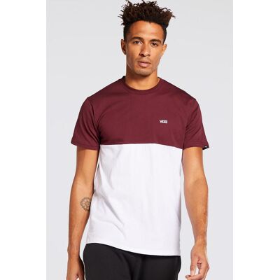 T-shirt Vans Colorblock - Branco - T-shirt Homem tamanho L T-shirt Vans Colorblock - Branco - T-shirt Homem tamanho L