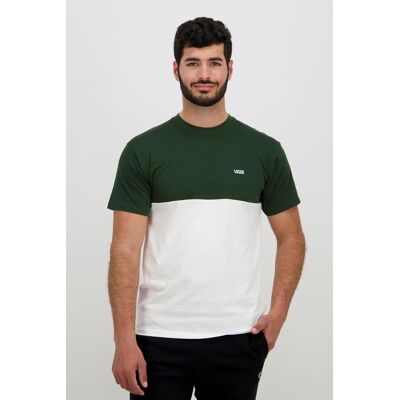 Vans Bloque - Verde - T-shirt Algodão Homem tamanho M Vans Bloque - Verde - T-shirt Algodão Homem tamanho M