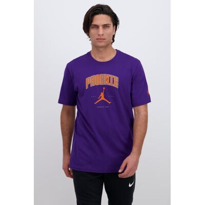 Jordan Phoenix Suns - Roxo - T-shirt Basket Homem tamanho M Jordan Phoenix Suns - Roxo - T-shirt Basket Homem tamanho M