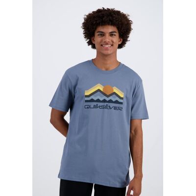 Quiksilver Desert - Azul - T-shirt Homem tamanho S Quiksilver Desert - Azul - T-shirt Homem tamanho S