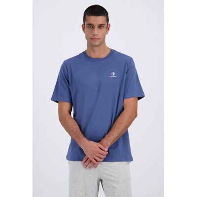 Converse Small Chevron - Azul - T-shirt Homem tamanho S Converse Small Chevron - Azul - T-shirt Homem tamanho S