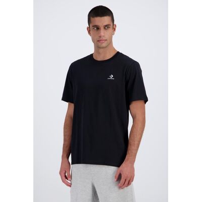 Converse Small Chevron - Preto - T-shirt Homem tamanho L Converse Small Chevron - Preto - T-shirt Homem tamanho L
