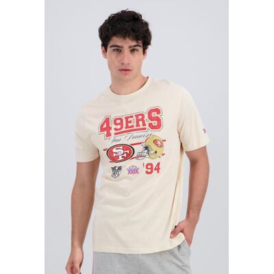 New Era Sf - Bege - T-shirt Algodão Homem tamanho XS New Era Sf - Bege - T-shirt Algodão Homem tamanho XS